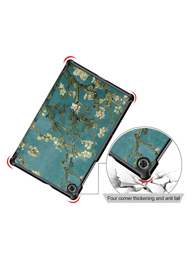 Protective Printed Case Cover For Lenovo Tab M10 Green - Image 4