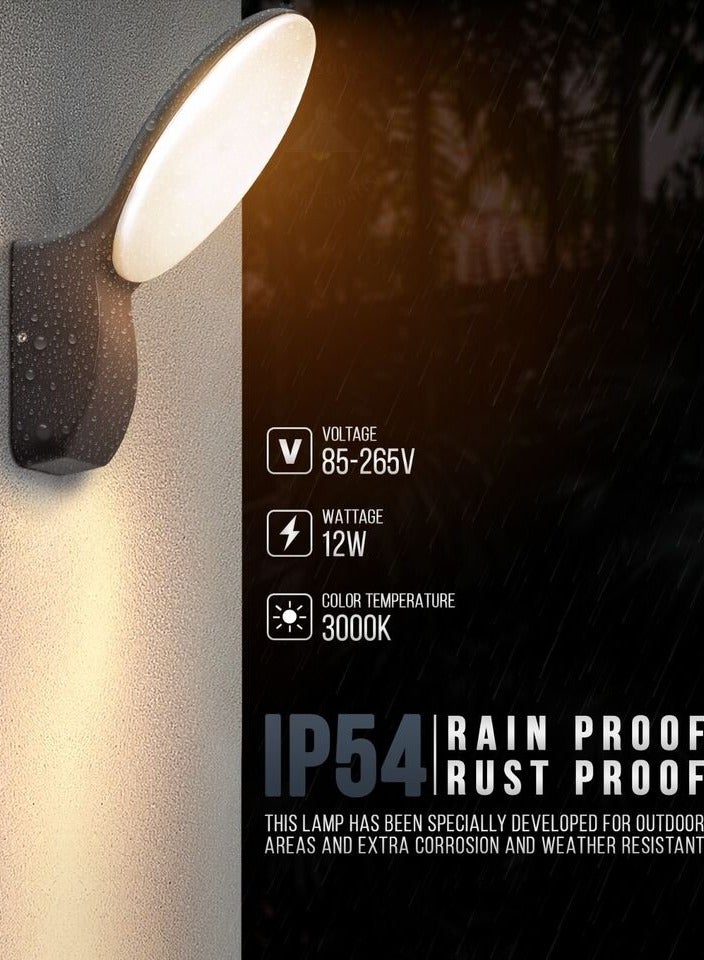 Target LED Wall Light Warm White 22x17cm - Image 5