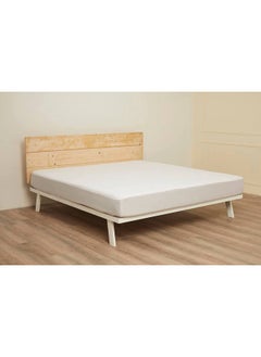 Wakefit Wakefit 100% Waterproof Premium Cotton Mattress Protector | Breathable and Hypoallergenic Ultra Soft Fitted Bed Protector 78"x66" - King, White  - Image 4
