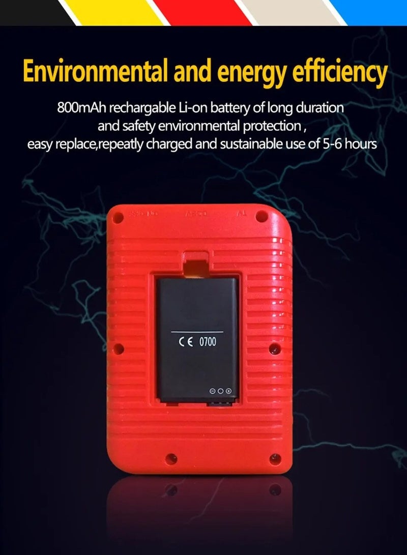 AROAQ Mini Handheld Video Game, 8 Bit 2.8 Inch Color LCD Portable Pocket Video Game Machine, Compact And Lightweight Handheld Games Console With Built In 400 Games For Kids And Adults, (Blue) - Image 2