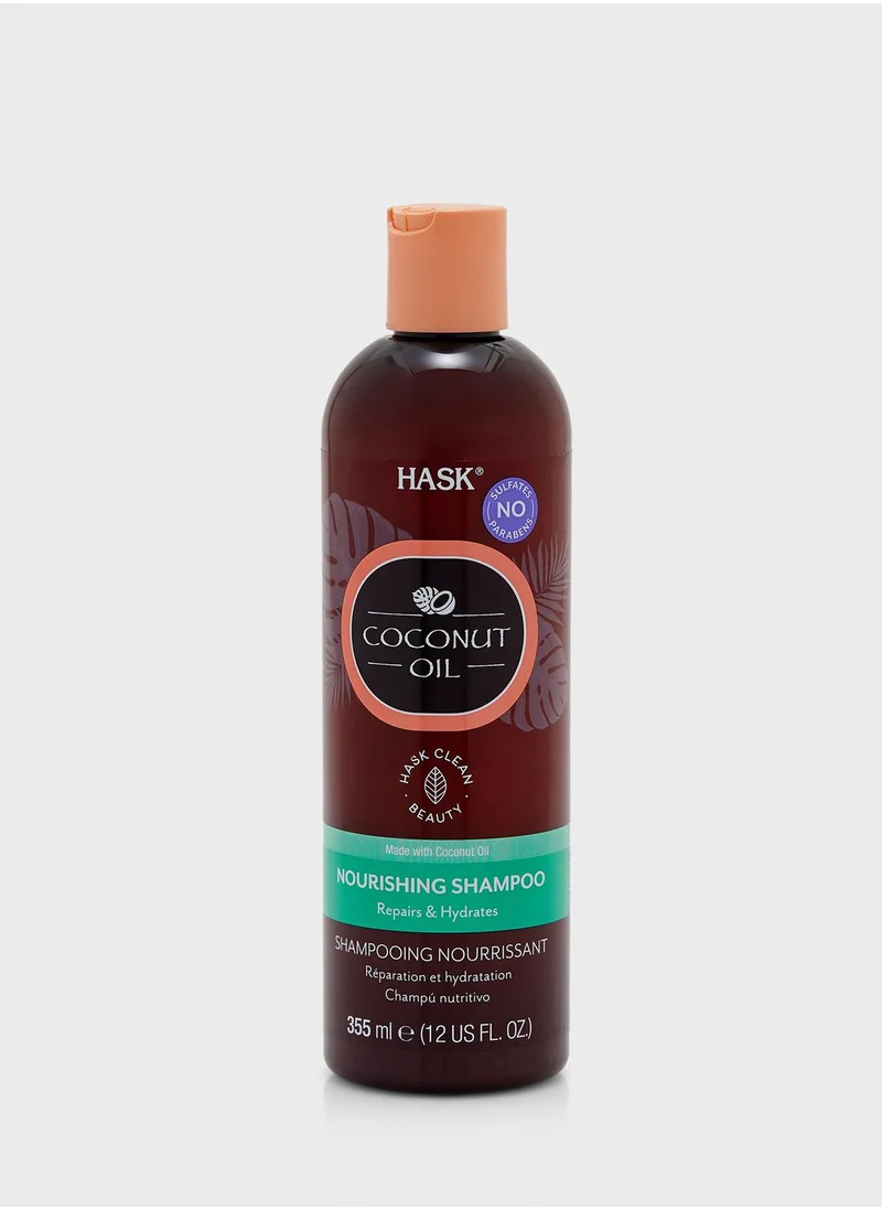 HASK Coconut Shampoo 355Ml & Conditioner 355Ml X2 Value Pack