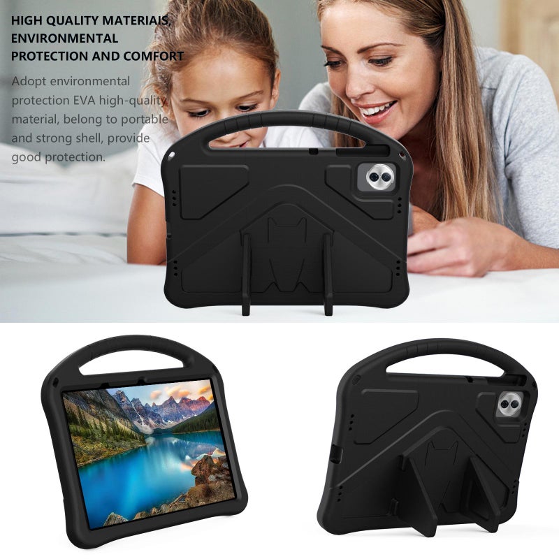 erorex For Honor Pad 10 2025 Eva Shockproof Tablet Case With Holder(Black) - Image 2