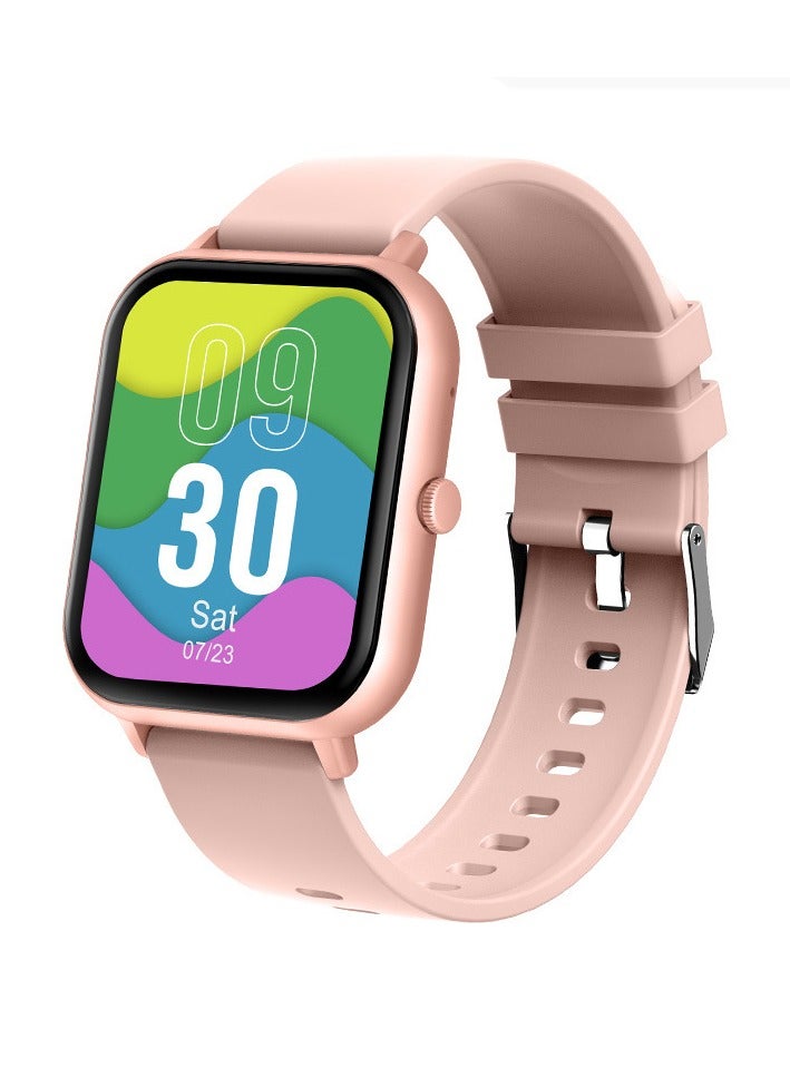 AROAQ Smart Watch, Zl54c Waterproof Smartwatch With Ai Voice Assistant, Heart Rate Blood Pressure Blood Oxygen Sleep Monitor Wrist Watch, (Pink) - Image 1