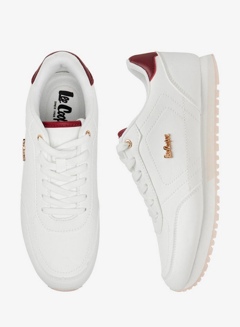 Lee Cooper Women's Panelled Lace-Up Sneakers - Image 3