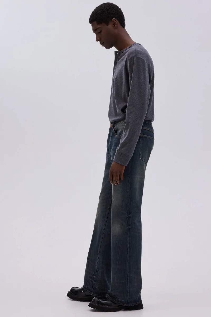 H&M Bootcut Regular High Jeans