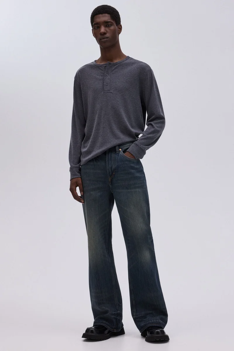 H&M Bootcut Regular High Jeans