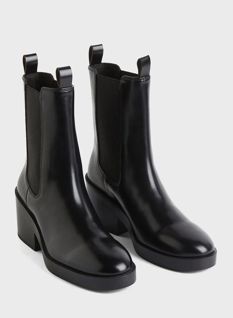 H&M Heeled Chelsea Boots