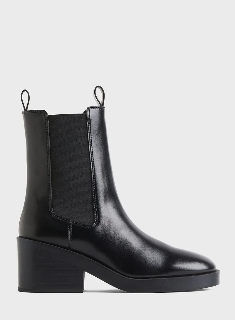H&M Heeled Chelsea Boots
