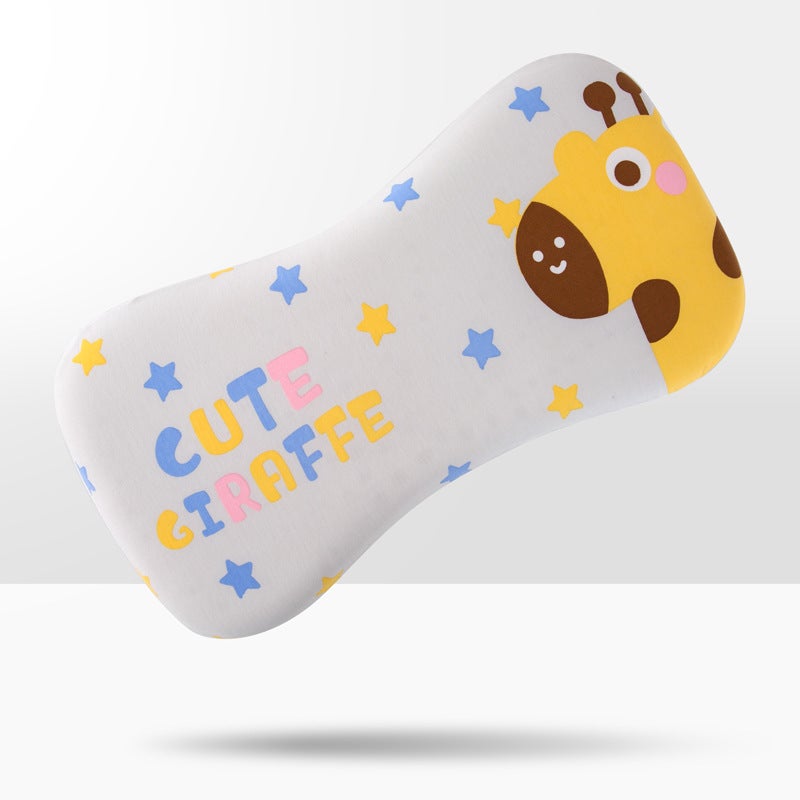 Children'S Pillow Double-Layer Adjustable Second-Generation Upgrade Washable Cotton Memory Foam Neck Protection Breathable Kindergarten Nap Pillow - Image 1