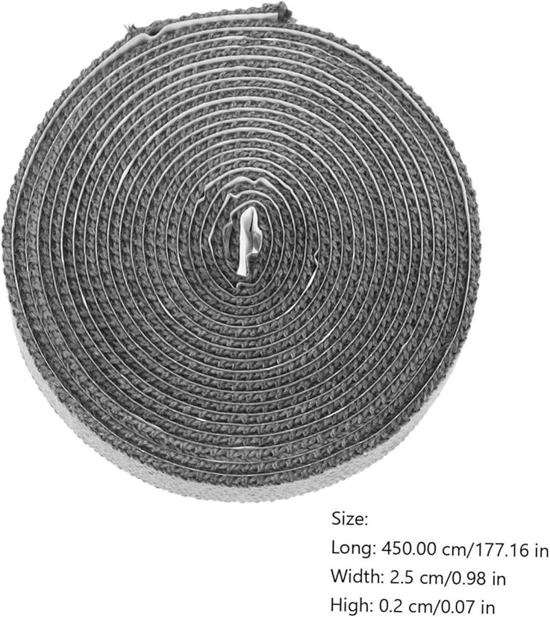 Artibetter Heat Resistant Fiberglass Stove Gasket Sealant Replacement for Wood Stove Fireplace - Image 3