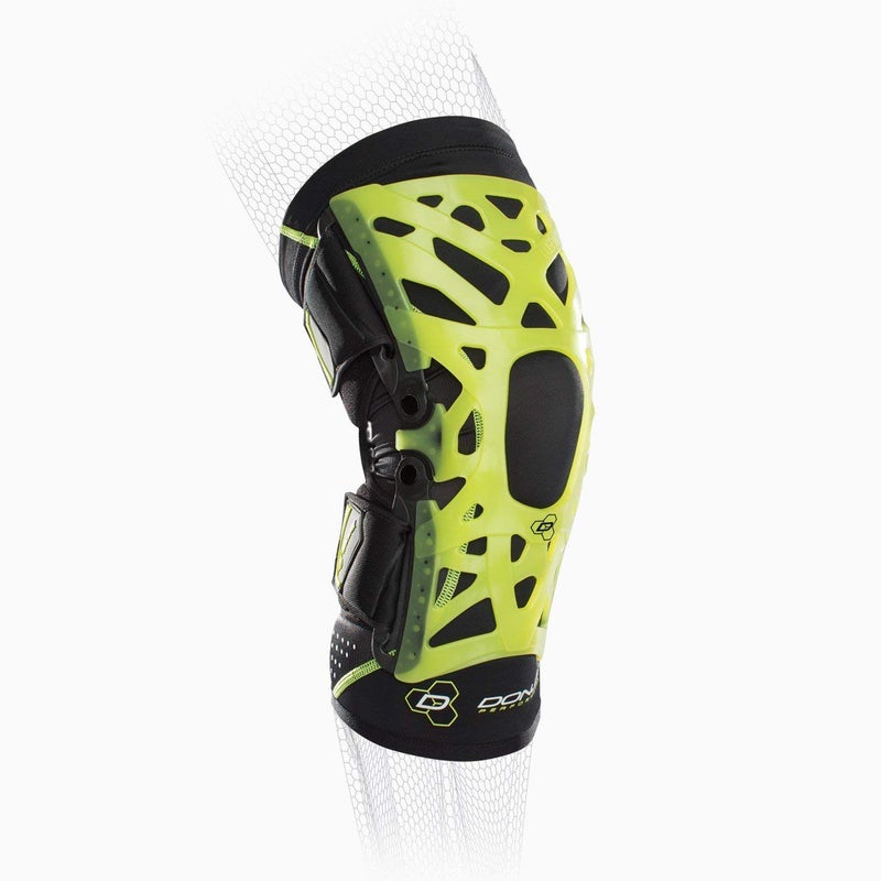 DonJoy Performance WEBTECH Knee Support Brace for Adults with Compression Undersleeve