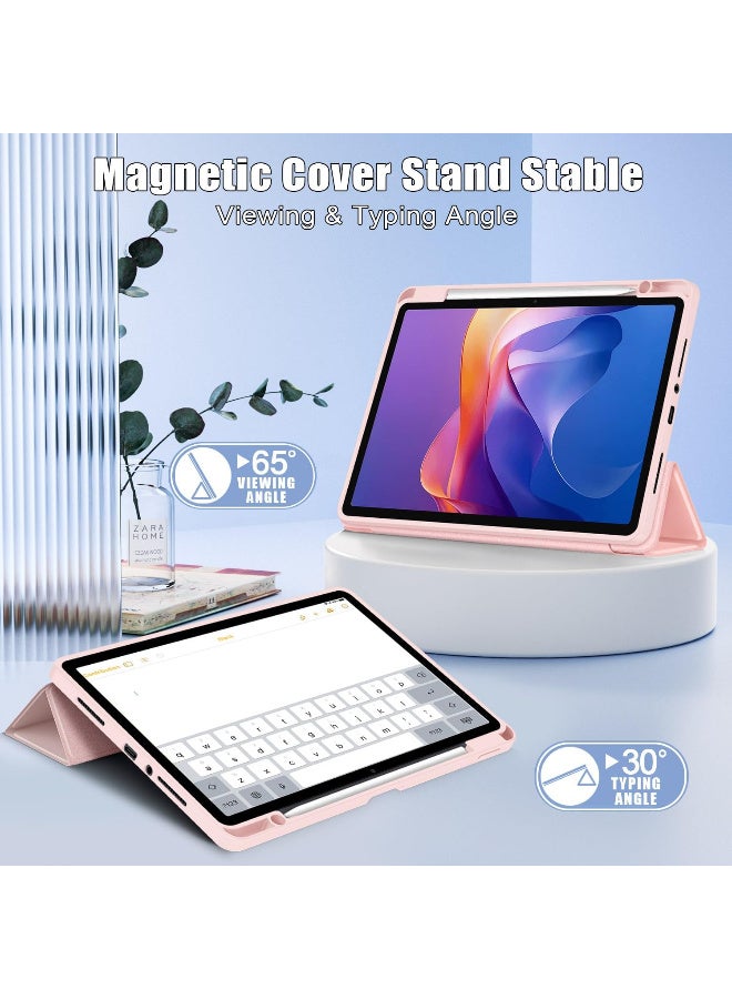 Case for Xiaomi Redmi Pad 2 Tablet 11 Inch 2025, Shockproof Protective Case with Auto Sleep/Wake, Pink - Image 5