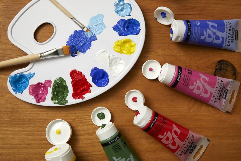 Pebeo Studio Acrylics High Viscosity, Fine Acrylic, 250 ml - Prussian Blue Hue, 8.45 Fl Oz (Pack of 1) - Image 2