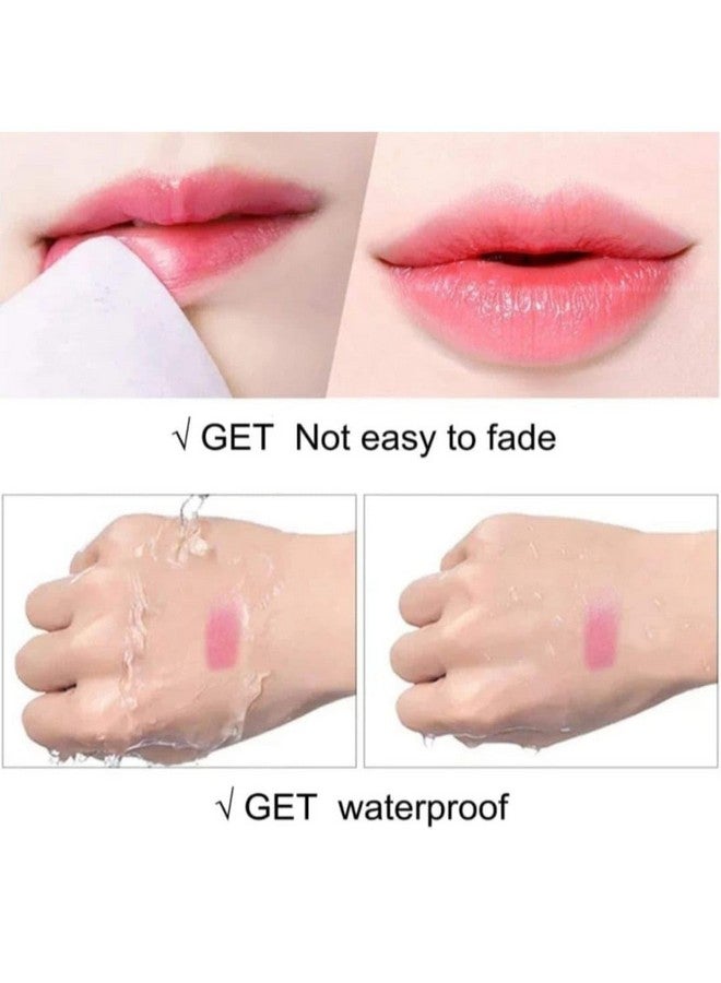 Korean Crystal Jelly Tranparent Tinted clear Lip glow oil - Image 3