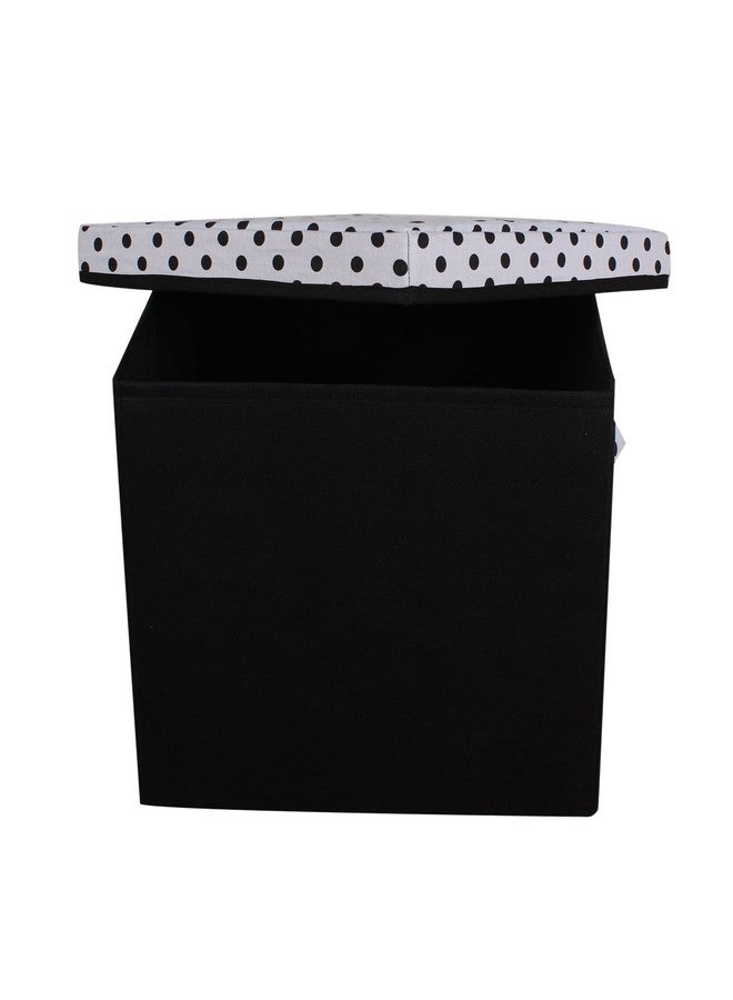 JMD Fabric Creation Foldable Storage Box (Black, 20345) - Image 3
