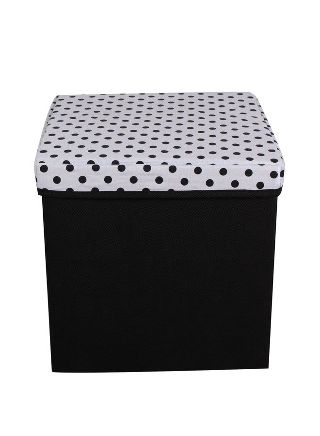 JMD Fabric Creation Foldable Storage Box (Black, 20345) - Image 2