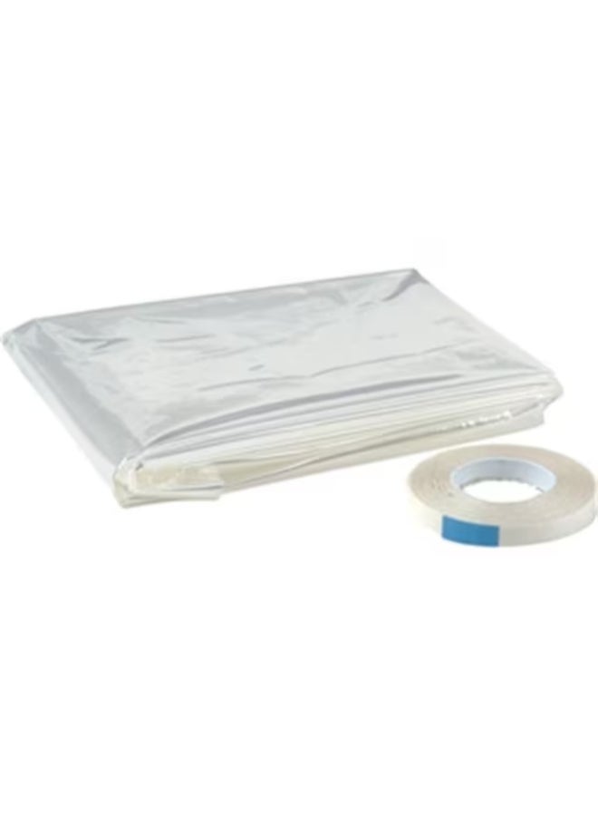 M-D Building Products Polar Block Patio/XL Window Insulation Kit Clear 84 x 110 Inch 4283 - Image 2