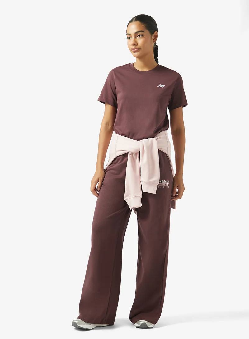 New Balance CHERRY LEATHER (YLR) Essential Jersey T-Shirt for Women | Best Price UAE