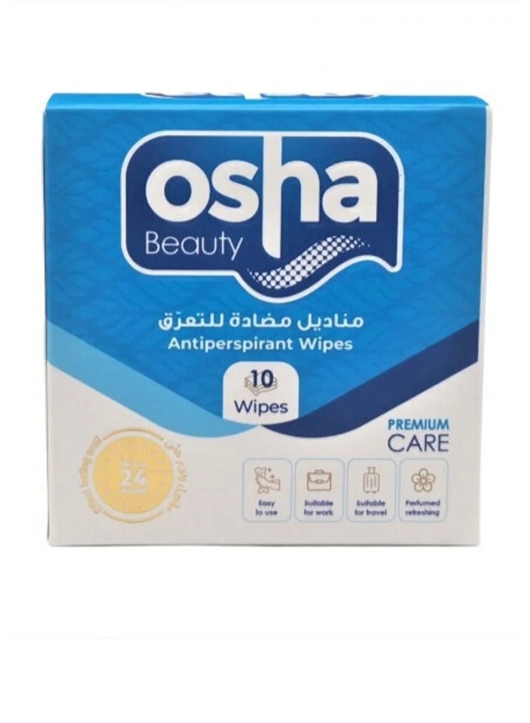 Generic Osha beauty antiperspirant wipes 10wipes 