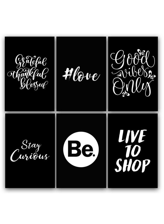 Art Bundle Poster (Pack of 6) for Room,Home. Wall Decals and Paintings Collection to Grace Any Place.(12 x 18 inch) - Image 1