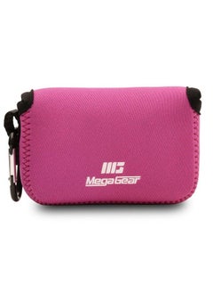 MegaGear Mg807 Fujifilm Finepix Xp130 Xp120 Xp90 Ultra Light Neoprene Camera Case Hot Pink  - Image 2