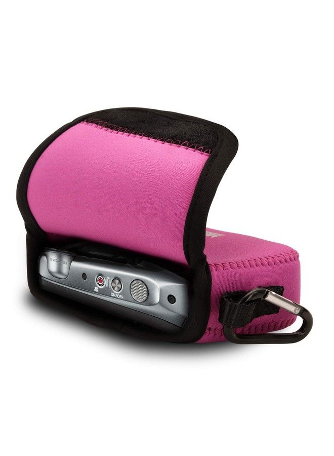 MegaGear حقيبة كاميرا خفيفة الوزن للغاية من مادة النيوبرين من فوجي فيلم فاين بيكس Xp130 Xp120 Xp90 باللون الوردي الساخن Mg807 - Image 4