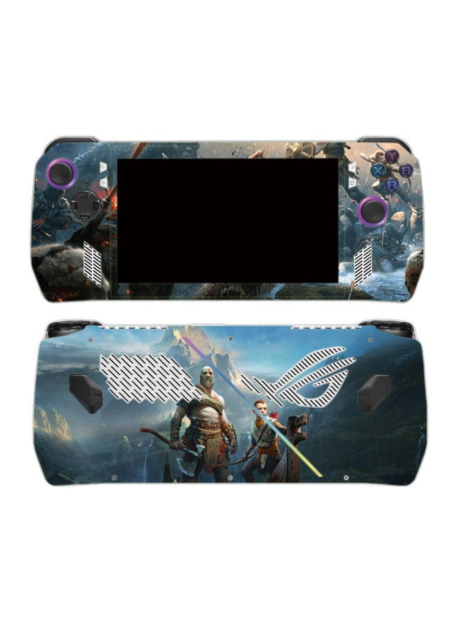 Loquat Applicable To Asus ROG Ally Game Handheld Stickers 7-inch Body Protective Film Biochemical Crisis-Color:Pink TN-ROG-0202 - Image 1