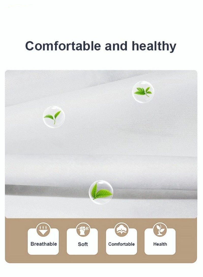 Polyester Printing Shower Curtain 3D Digital Printing Easy to Clean Polyester Material Thickened and Impermeable Machine Washable Warm Shower Curtain Waterproof and Mildew Proof180*200CM - Image 5