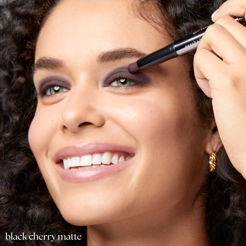 Julep Eyeshadow 101 Cream-to-Powder Waterproof Shadow Stick â€“ Black Cherry Matte â€“ Long-Lasting, Crease-Proof, Rich Toned Burgundy Matte Cream Eyeshadow with Built-in Smudger - Image 3