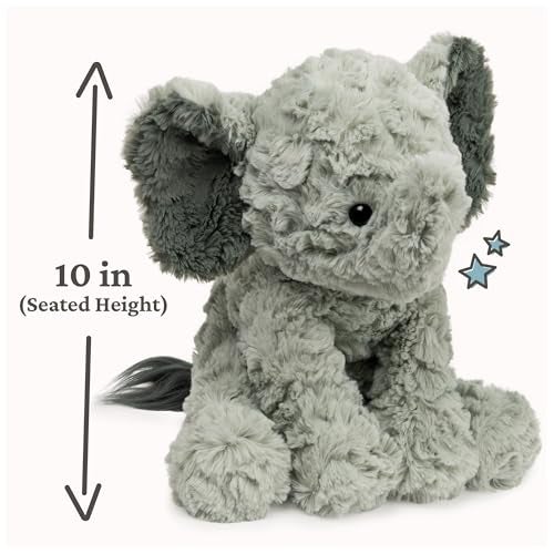 GUND Cozys Collection Elephant Plush Elephant Stuffed Animals for Ages 1 and Up Gray 10 - Image 5