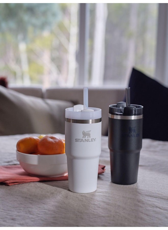 Stanley - Stanley Quencher H2.0 Tumbler with Straw 14 oz | Flowstate 3-Position Lid | Cup Holder Compatible for Travel | Insulated Stainless Steel Cup | BPA-Free | Frost - Image 1