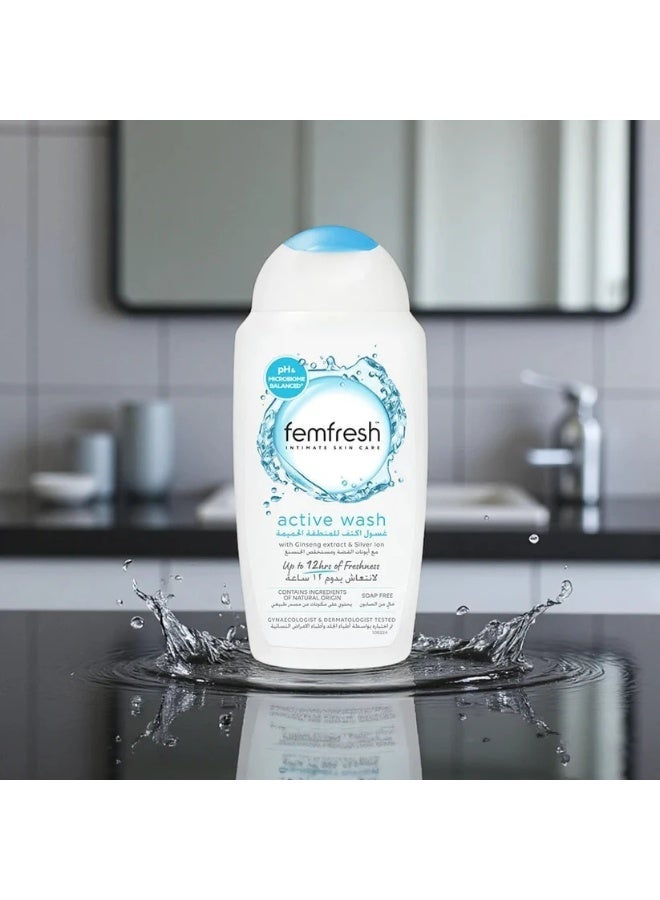 femfresh Fem Fresh Intimate Skin Care Active Wash - 250 ML (Packaging may vary) - Image 2