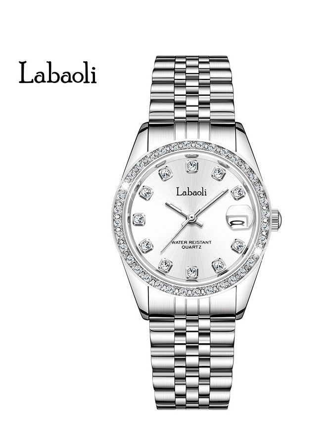 Labaoli Women's Watch Waterproof Business Watch Full Diamond Fashion Women's Watch - Image 1