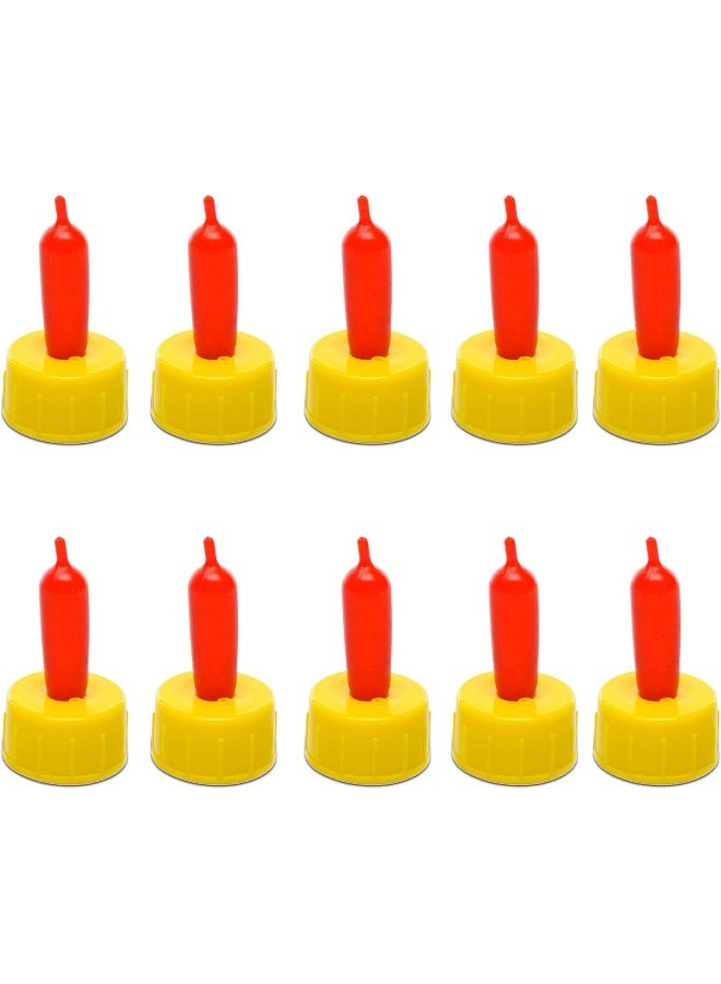 LeyJin 10 PCS Pritchard Nipples Small Animal Milk Drink Nipple Soft Rubber Pacifier for Feeding Sheep Goat Lamb Pup Dog Kids - Image 1