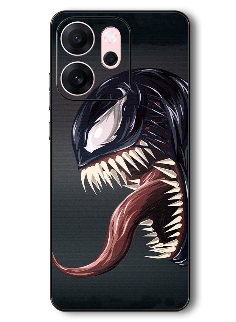 Theodor Case Compatible with Oppo Reno 14 F 6.57 Inch Protection Shockproof Bumper Cover Venom - Image 1