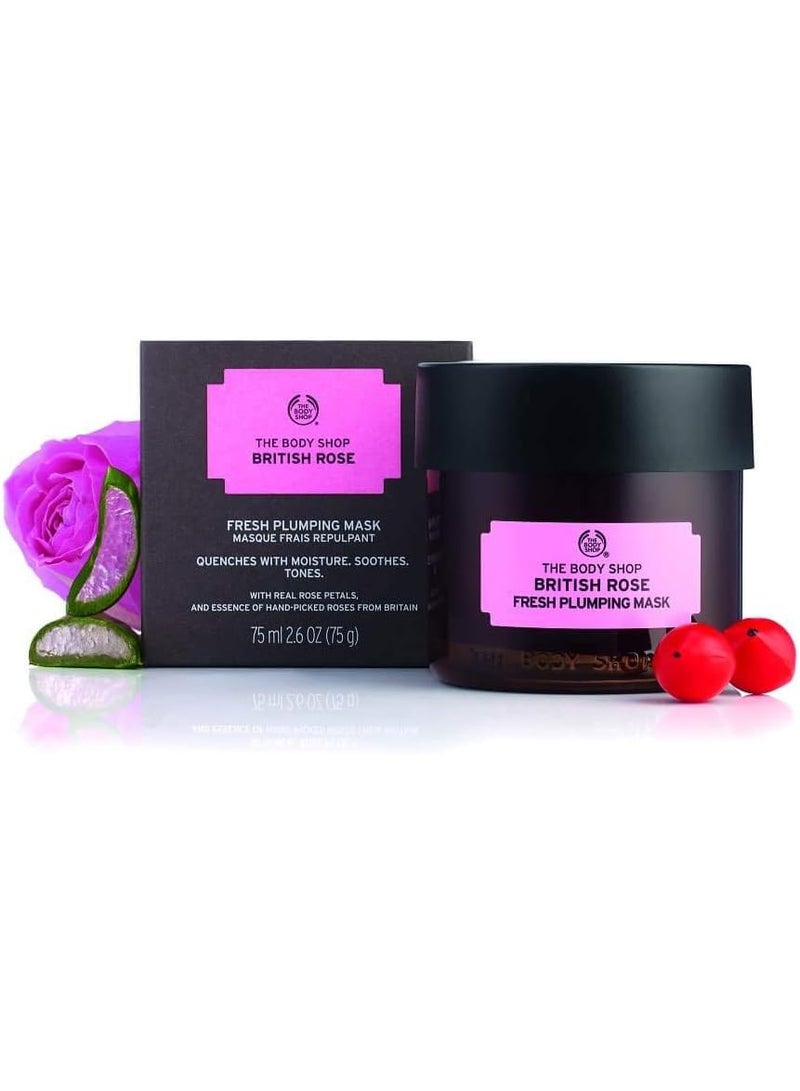 THE BODY SHOP British Rose Fresh Plumping Mask - Image 2