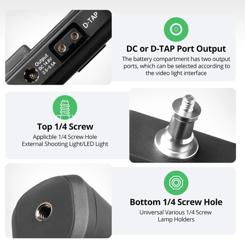 أمبيتيفول ملحقات كاميرا Ambitful, Battery Holder - Image 5