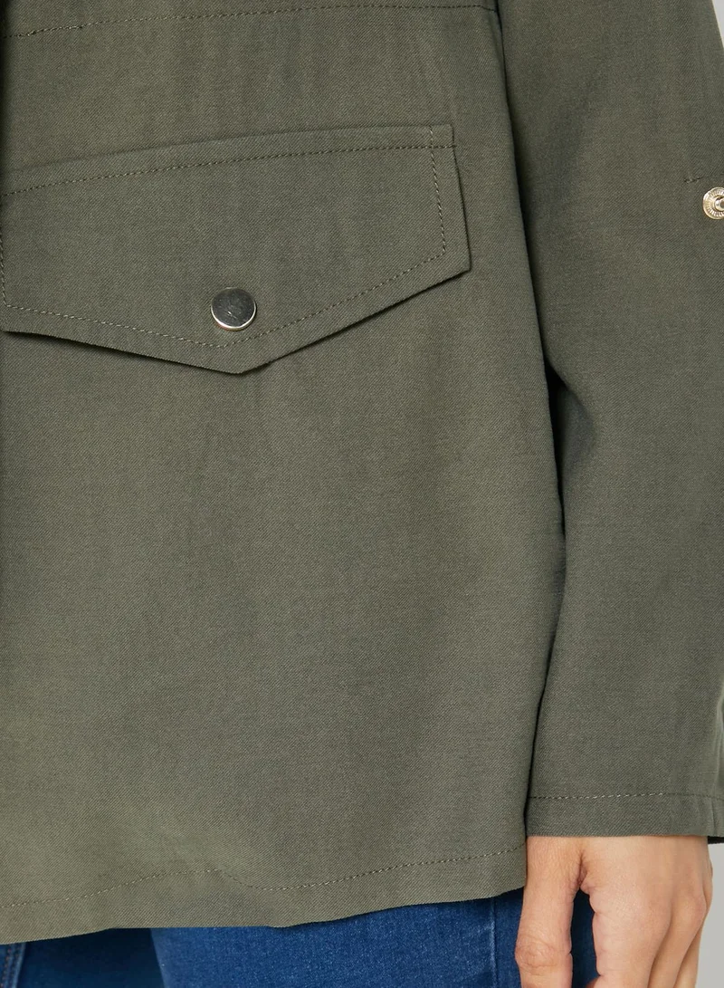 DOROTHY PERKINS Open Front Waterfall Jacket