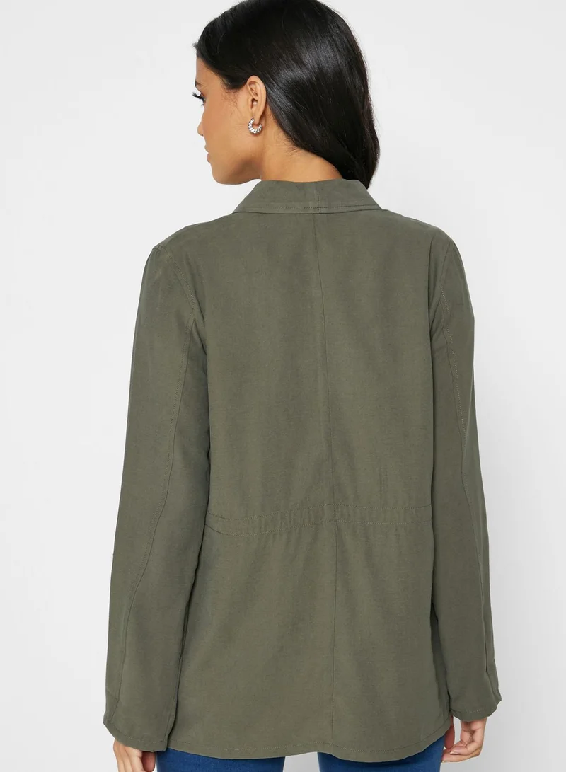 DOROTHY PERKINS Open Front Waterfall Jacket