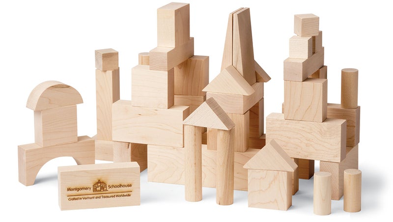 Maple Landmark My Best Blocks - Junior Builder - Made in USA  41 pieces - Image 1