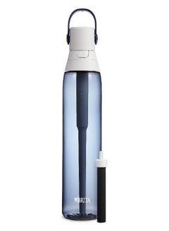 BRITA Brita Insulated Filtered Water Bottle with Straw, Reusable, BPA Free Plastic, Night Sky, 26 Ounce  - Image 4