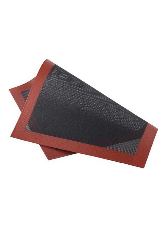 Perforated Silicone Baking Mat Black/Brown 40 x 30cm - Image 5