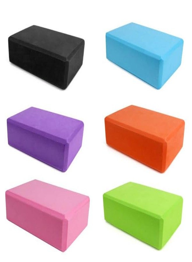 SGF Yoga Blocks (2 PC)-High-Density EVA Block to Support Improve Strength Aid Balance and Flexibility-Lightweight Odor Resistant (PURPLE, PAIR) - Image 3