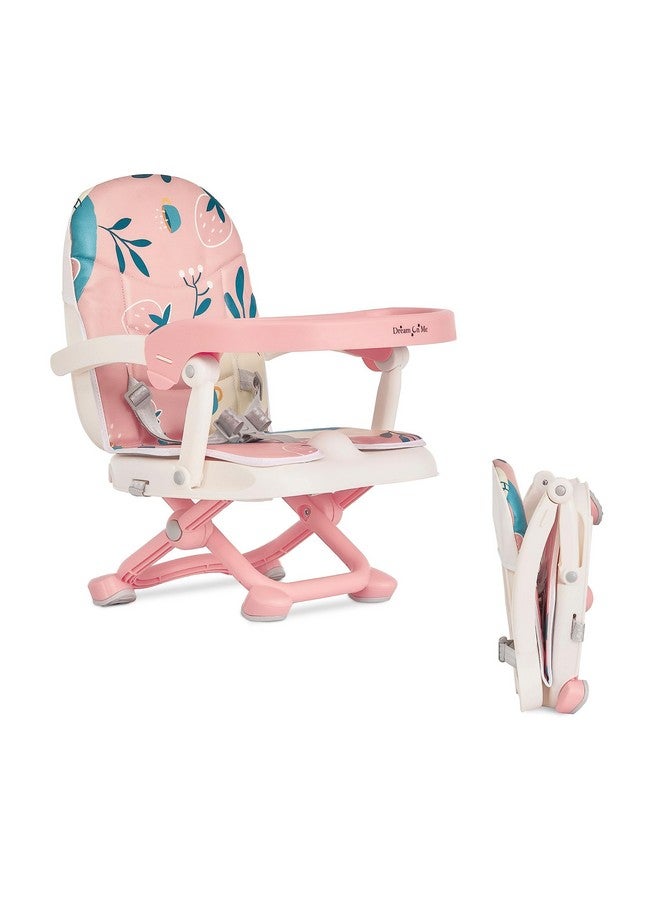 Dream On Me Munch N Go Booster Seat for Dining Table, Lightweight Compact Fold Travel Booster Seat, 3-in-1 Convertible, Four Level Height Adjustment and Easy Tray Removal - Image 1