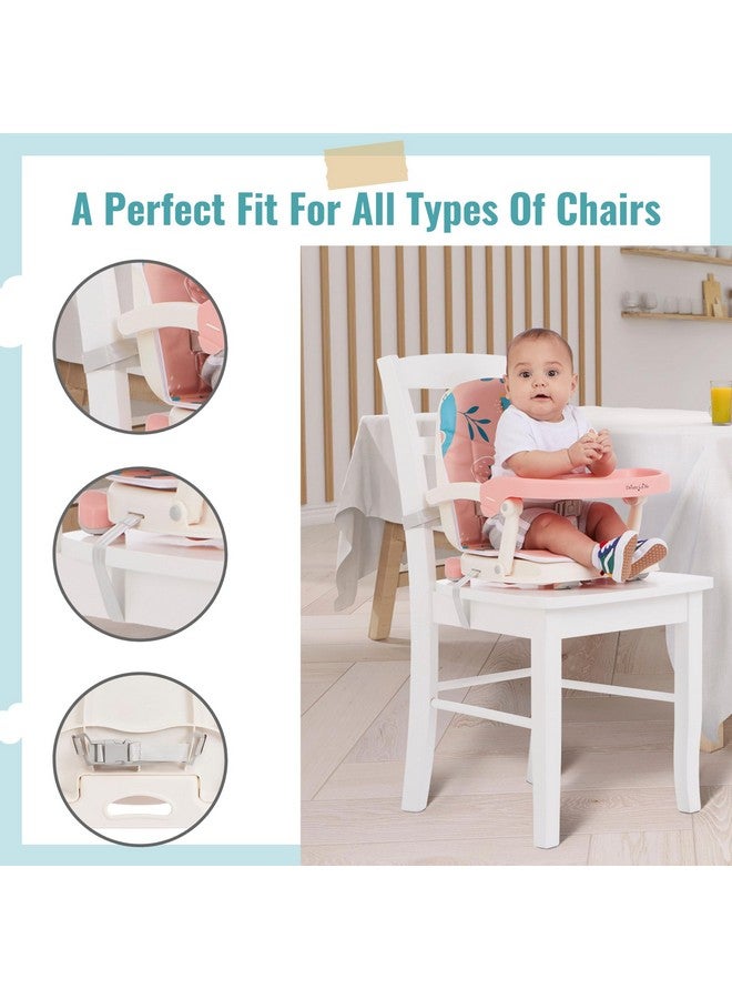 Dream On Me Munch N Go Booster Seat for Dining Table, Lightweight Compact Fold Travel Booster Seat, 3-in-1 Convertible, Four Level Height Adjustment and Easy Tray Removal - Image 5