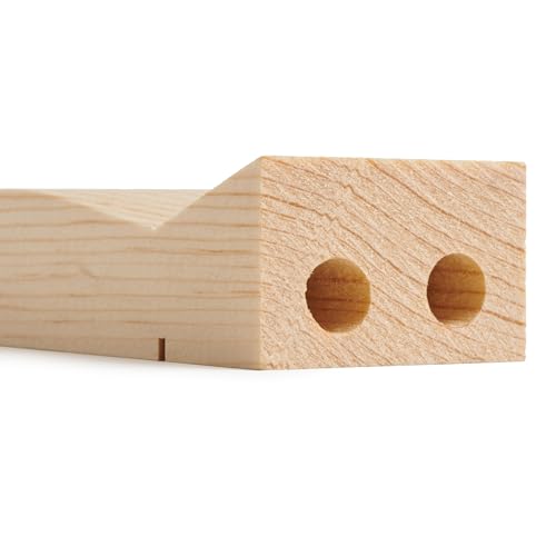 Pinewood Pro Mustang-Style Pre-Cut Derby Car Body | Pre-drilled axle Holes for Easy Insertion | Pre-drilled Holes for Derby Weights | Aerodynamic | Fully Customizable | Compliant for Pinewood Derby - Image 5