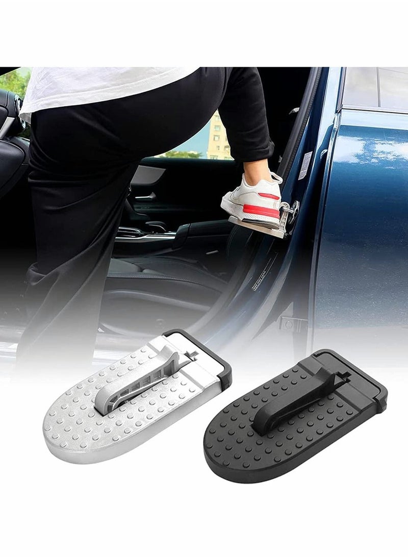 Y&D Car Door Step Foldable Roof Rack Stand Pedal Up on Latch Universal Fit for Most Car SUV Track Max Load 510 Lbs  - Image 3