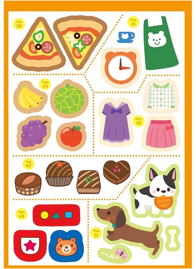 null - Play Smart My First Sticker Book 2+: Preschool Activity Workbook with 200+ Stickers for Children with Small Hands Ages 2, 3, 4: Fine Motor Skills (Full Color Pages) - Image 1