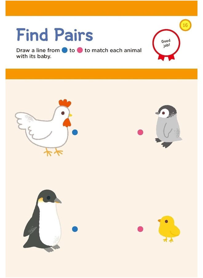 null - Play Smart My First Sticker Book 2+: Preschool Activity Workbook with 200+ Stickers for Children with Small Hands Ages 2, 3, 4: Fine Motor Skills (Full Color Pages) - Image 1