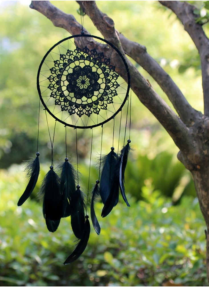 Large Dream Catcher Boho Wall Hanging Decor Woven Feather Tassels Dreamcatcher Decoration for Teen Girl Room Nursery Bedroom Dorm Chic Gift